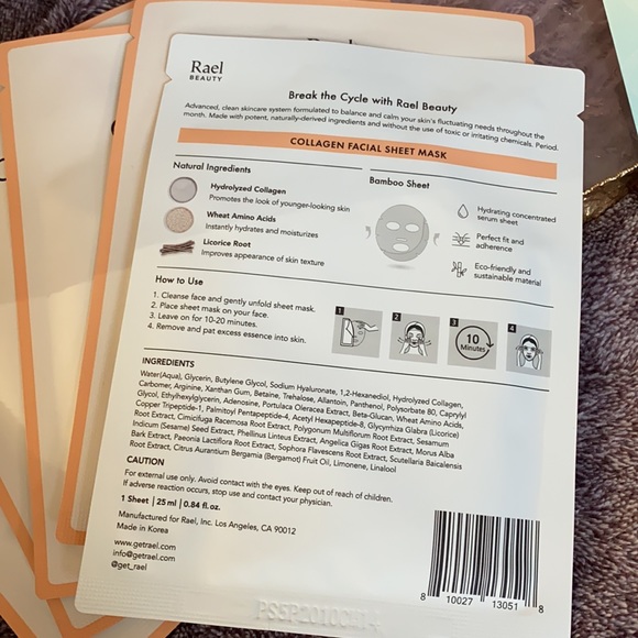 Face Mask Set of 9 - Picture 3 of 9